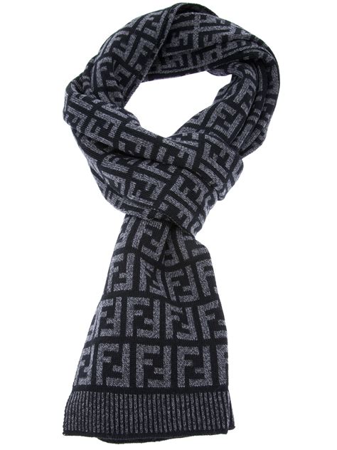 fendi knit scarf